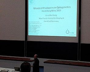 Microbial Rhodopsins in Optogenetics (E. Bamberg)
